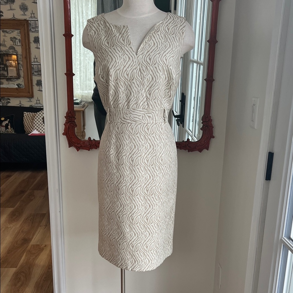 Alex Marie neutral print dress size 14